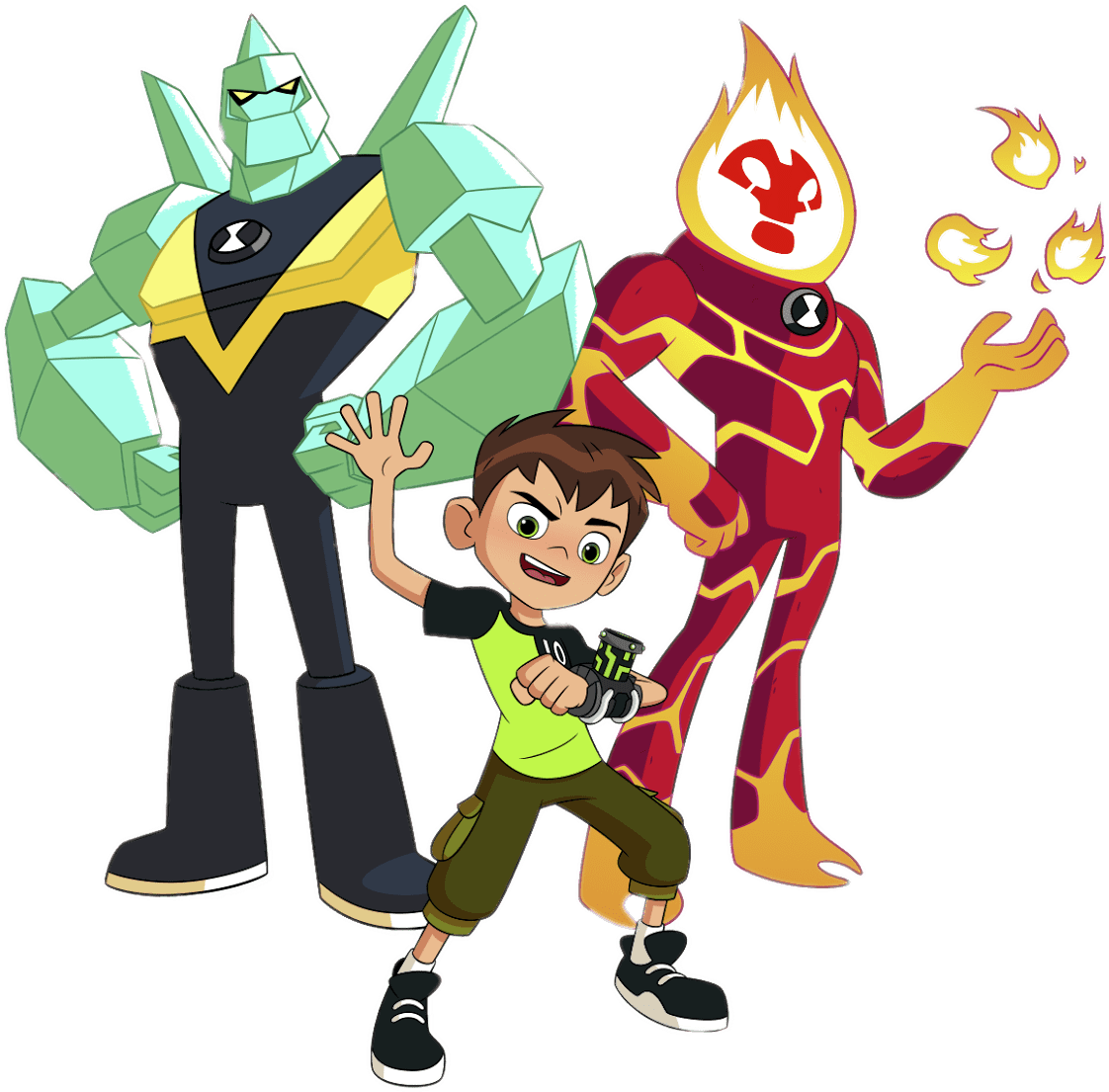 Ben 10 And Aliens - Ben 10 Character Png Clipart (1236x1600), Png Download