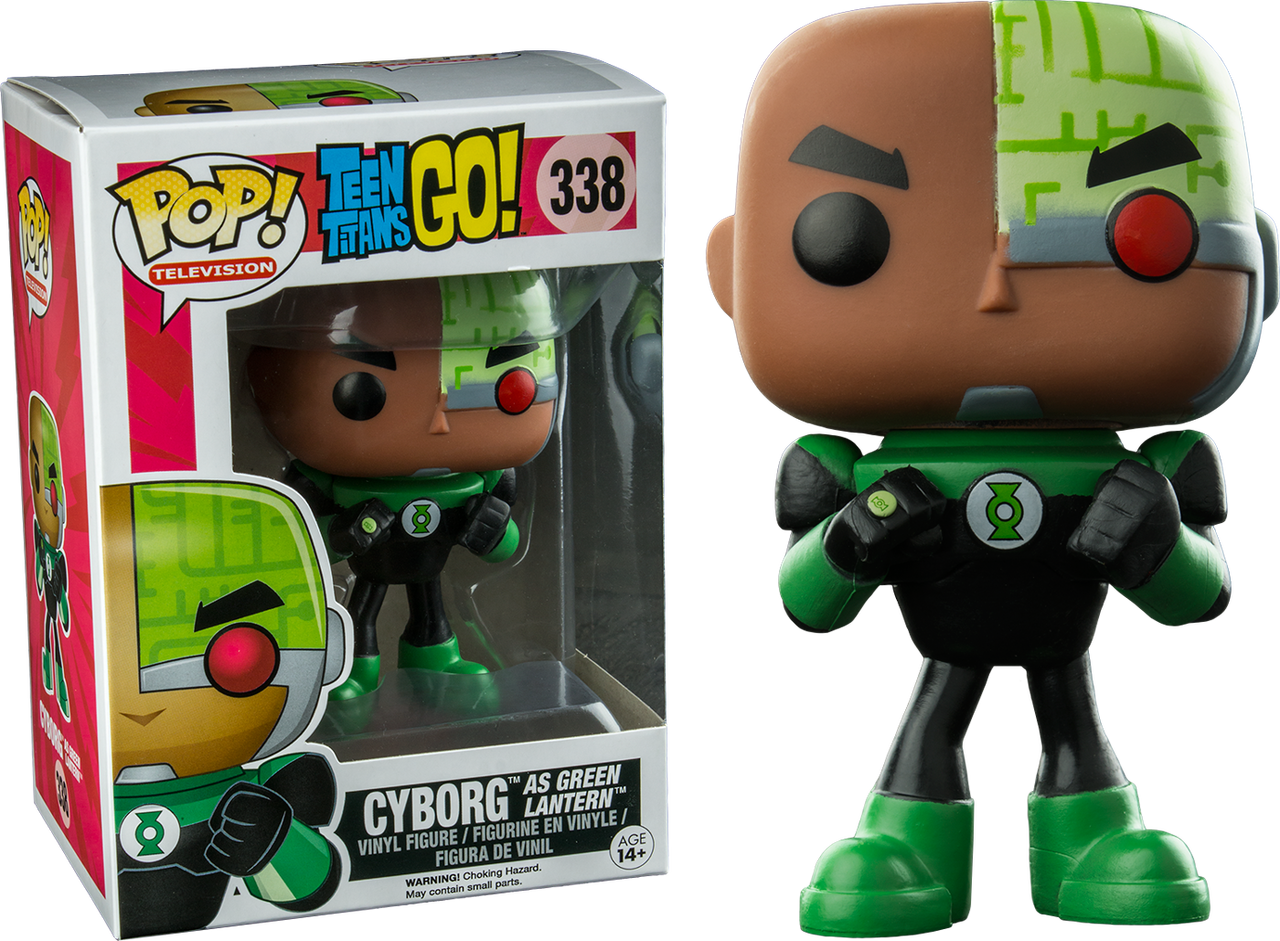 Funko Pop Vinyl - Funko Cyborg Green Lantern Clipart (1280x941), Png Download