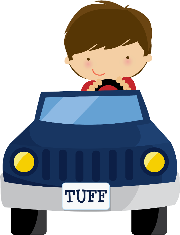 Jack Clipart Cartoon Car - Boy With Car Clipart - Png Download (707x900), Png Download
