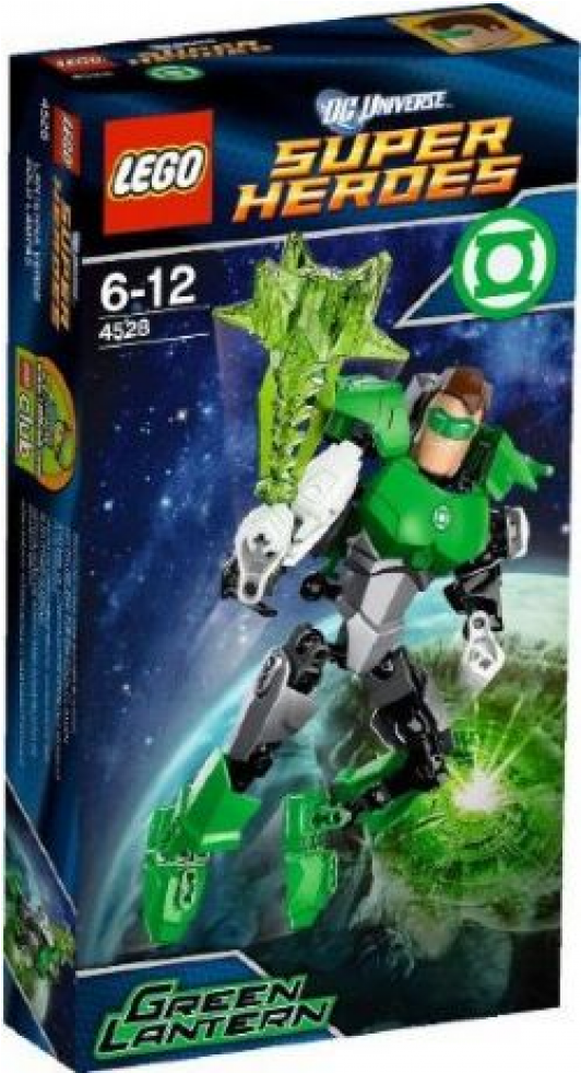 4528 1 - Green Lantern Lego Super Heroes Clipart (980x980), Png Download