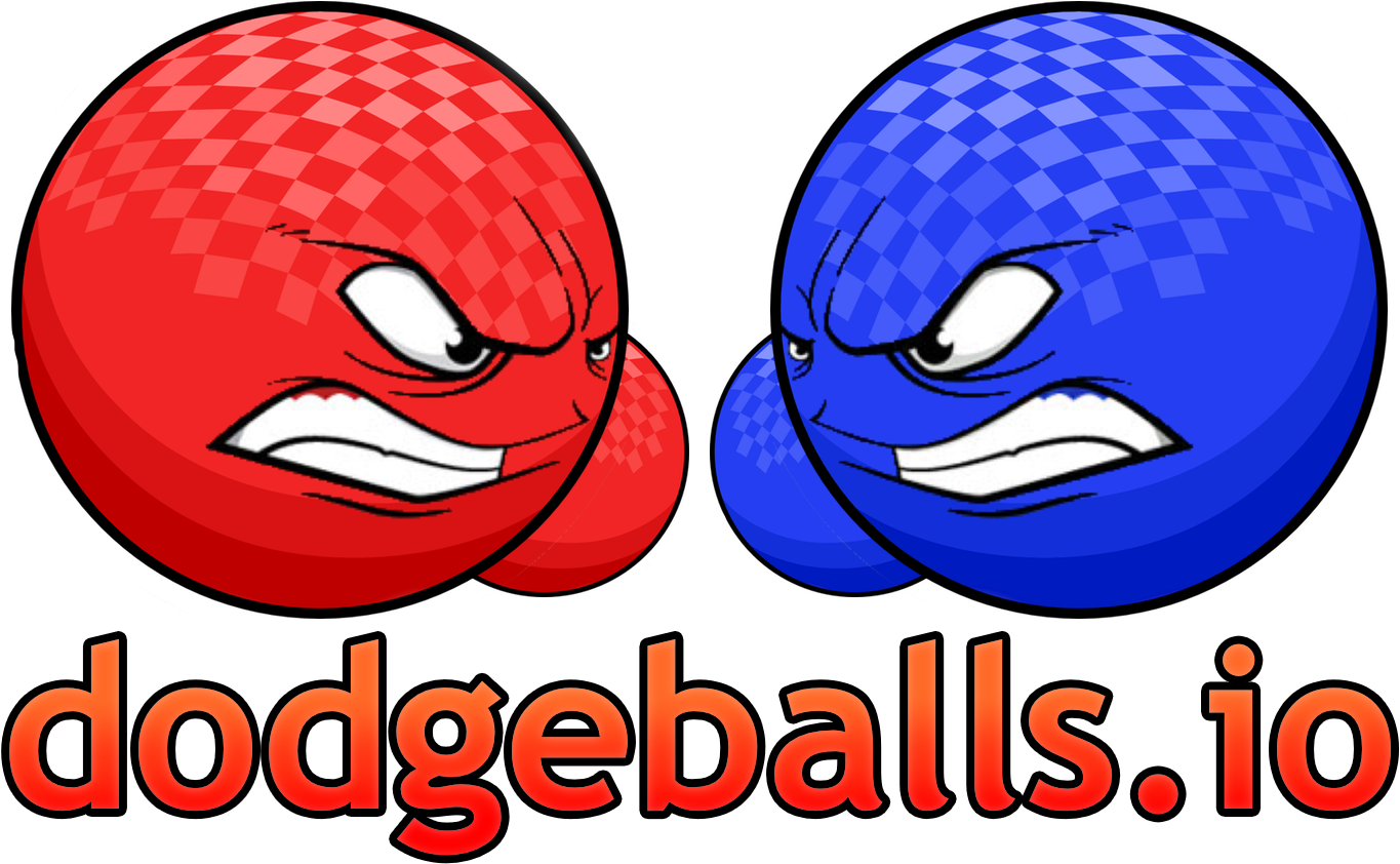 Dodgeballs Io Game Logo Trim - Dodgeballs Io Clipart (1364x900), Png Download