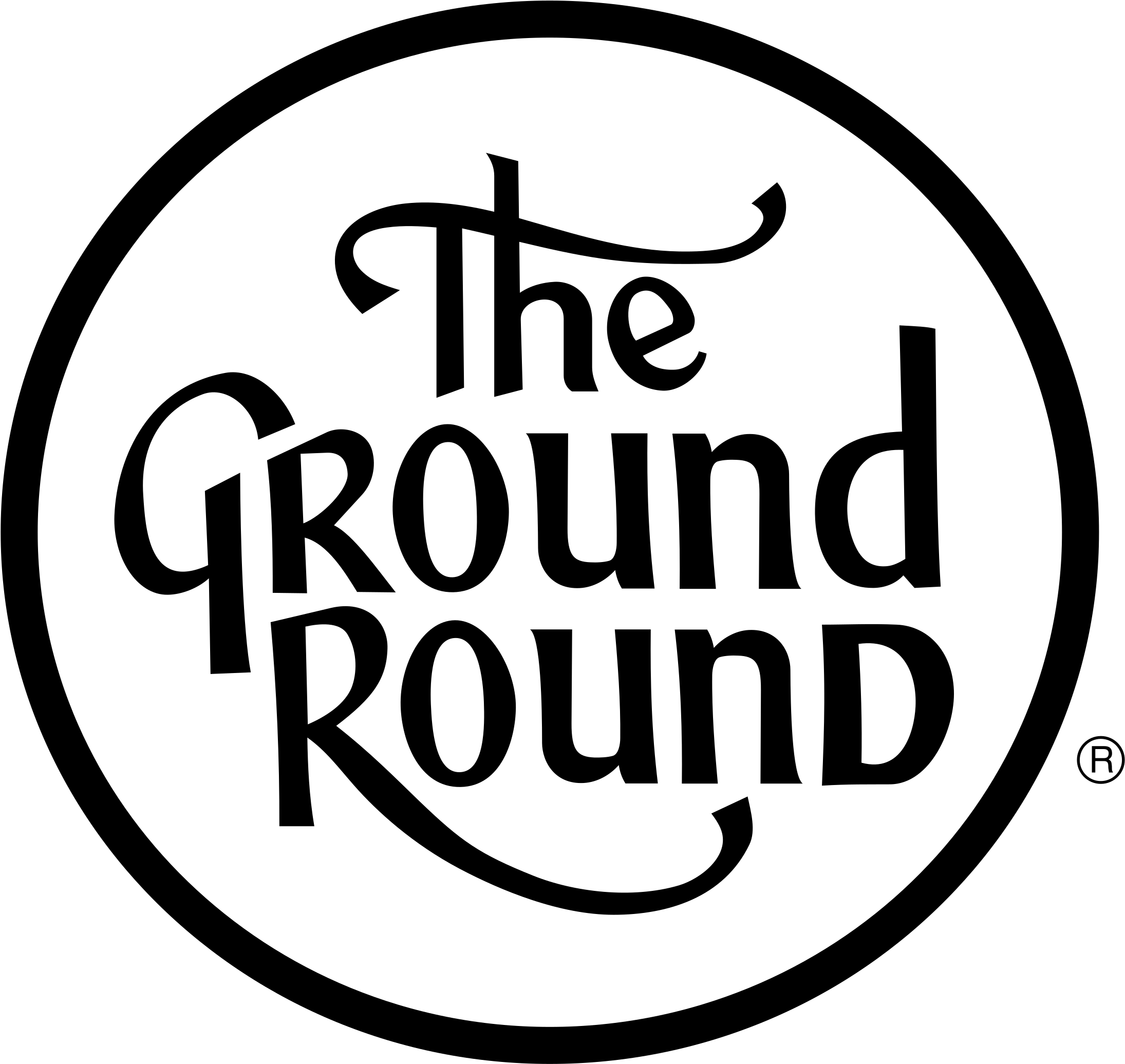 The Ground Round Logo Png Transparent - Ground Round Clipart (2400x2400), Png Download