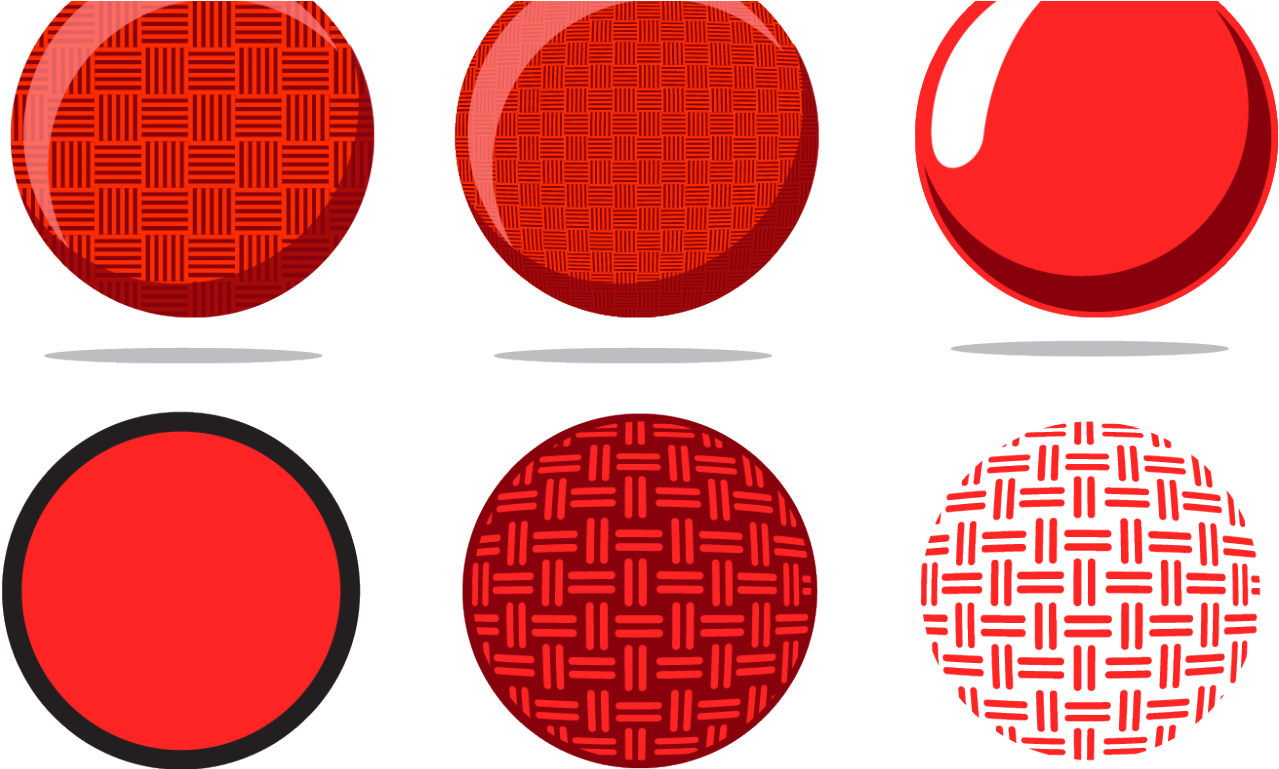 Dodgeball Clipart - Circle - Png Download (1366x768), Png Download