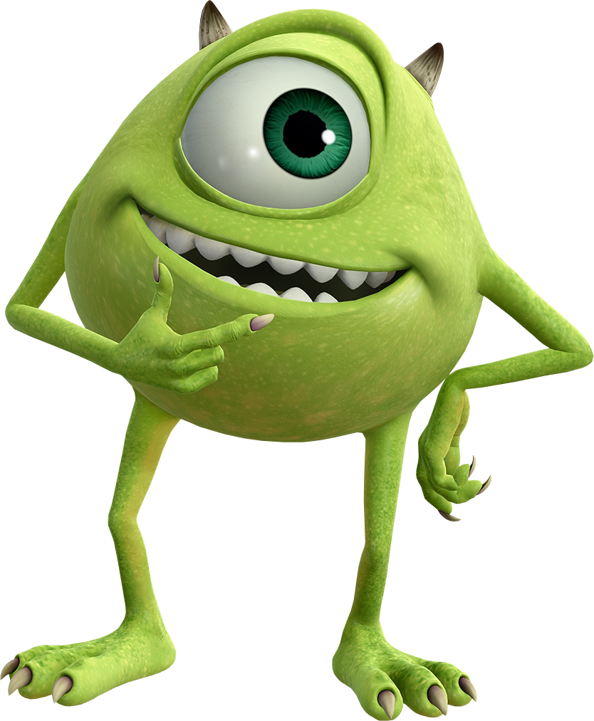 Kingdom Hearts Wiki Β - Kingdom Hearts 3 Mike Wazowski Clipart (834x1012), Png Download