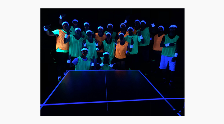 After-work Fun, Fluo And Dodgeball At Fluosports Geneva - Graphic Design Clipart (720x540), Png Download