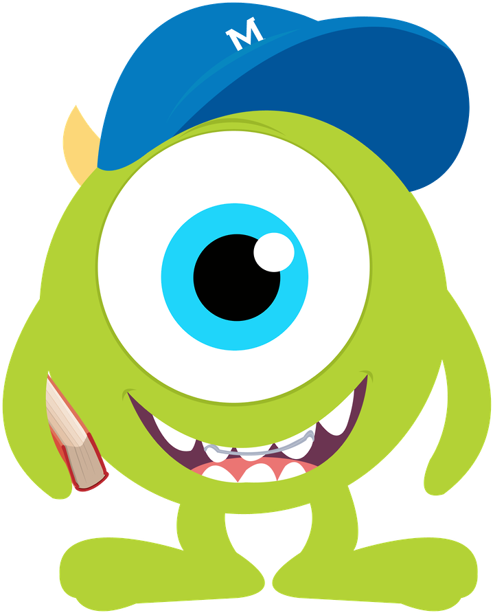 Mike Wazowski Bebe Png - Monster Inc Bebes Png Clipart (900x1087), Png Download