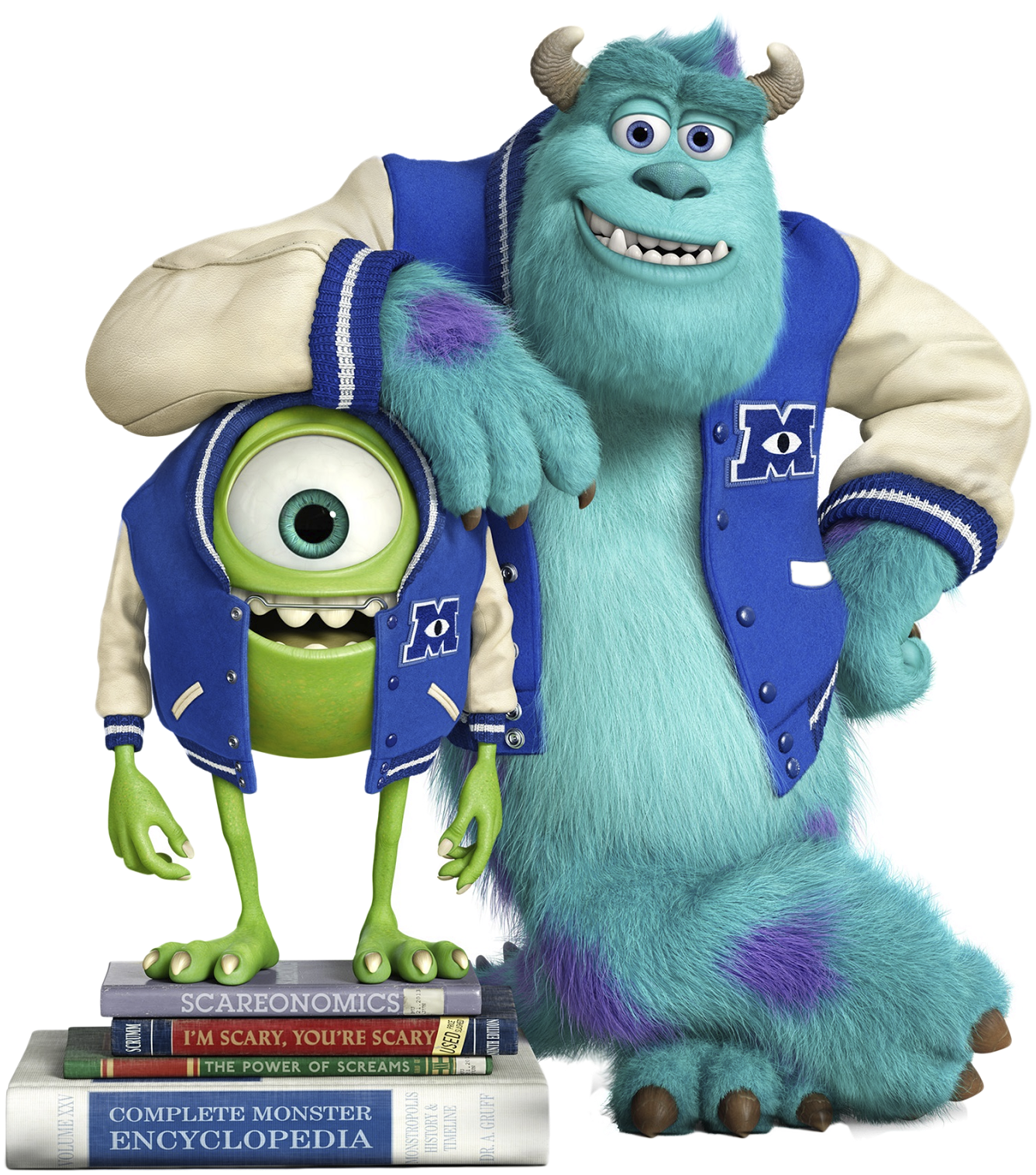 Monsters Inc - Monster University Mike Sully Clipart (1524x1600), Png Download