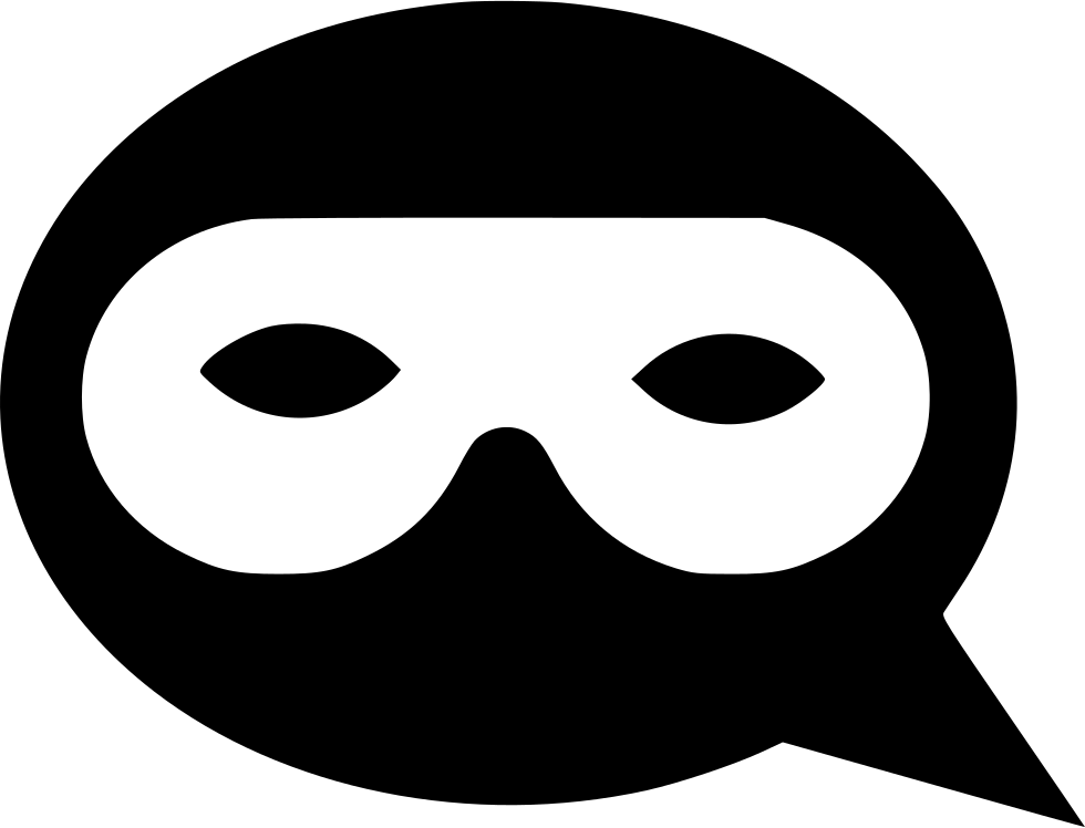 Png File Svg - Secret Chat Icon Png Clipart (980x748), Png Download