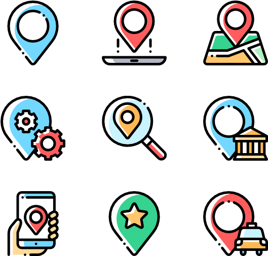 Location - Web Design Icons Png Clipart (600x564), Png Download