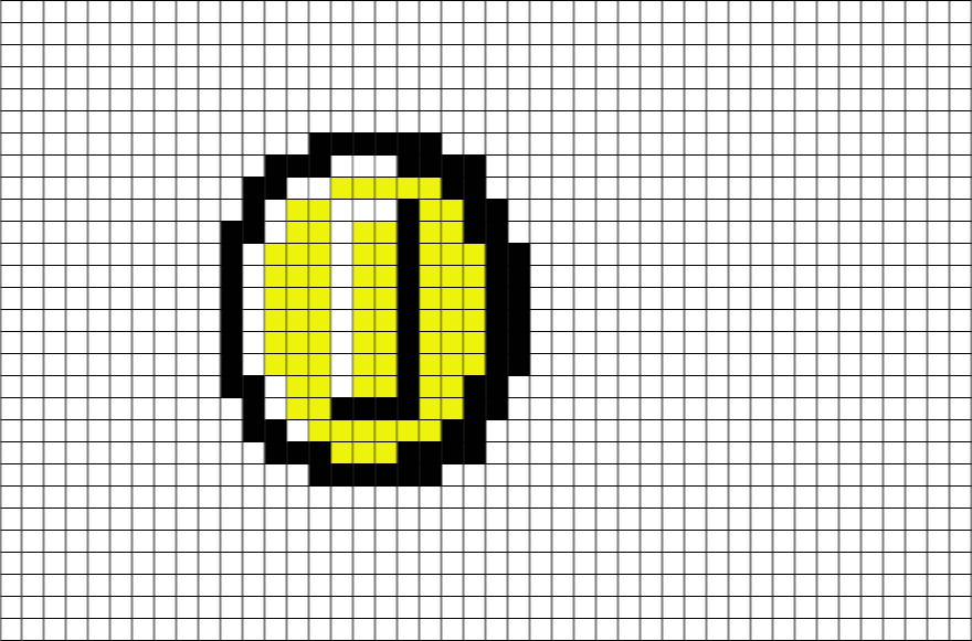 Pixel Art Mario Clipart (880x581), Png Download