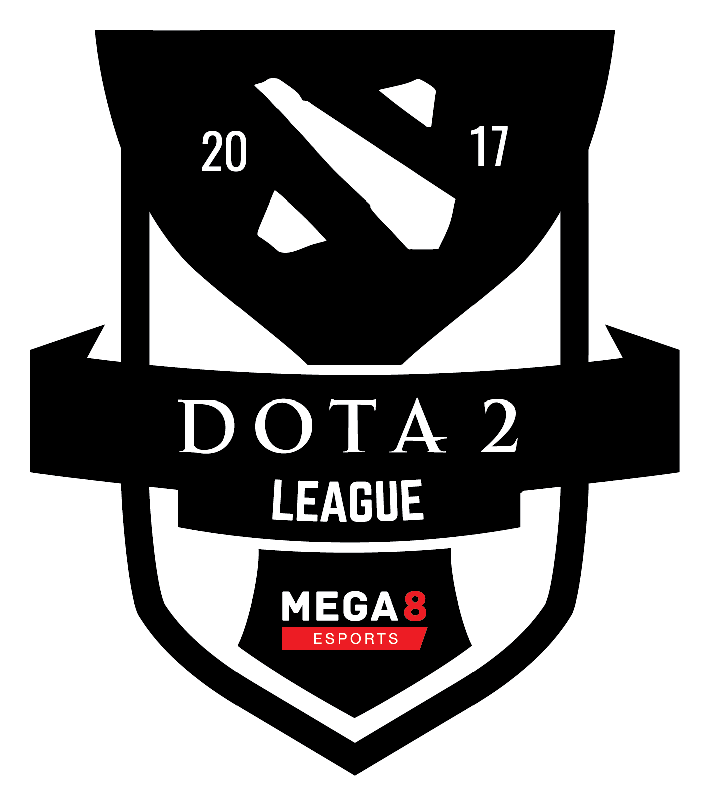 The Mega8 Pro 16 League - Dota 2 League Logo Clipart (1417x1600), Png Download