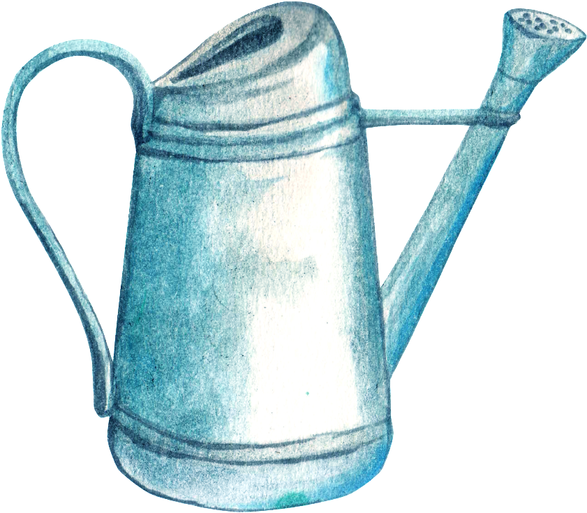 Blue Hand Drawn Kettle Cartoon Transparent Watercolor - Teapot Clipart (1024x819), Png Download