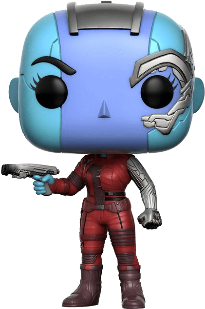 Guardians Of The Galaxy 2 Nebula Pop Figure - Figurine Pop Nebula Clipart (643x643), Png Download