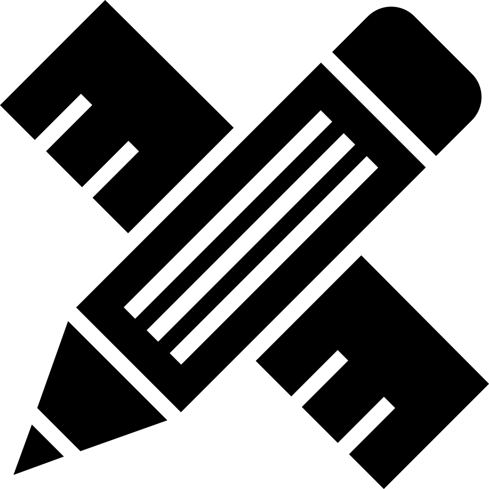Png File - Rule Pencil Icon Clipart (980x980), Png Download