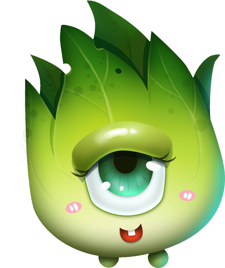Chinese Cabbage Cabbage Roll Mike Wazowski James P - Cartoon Clipart (1024x1200), Png Download