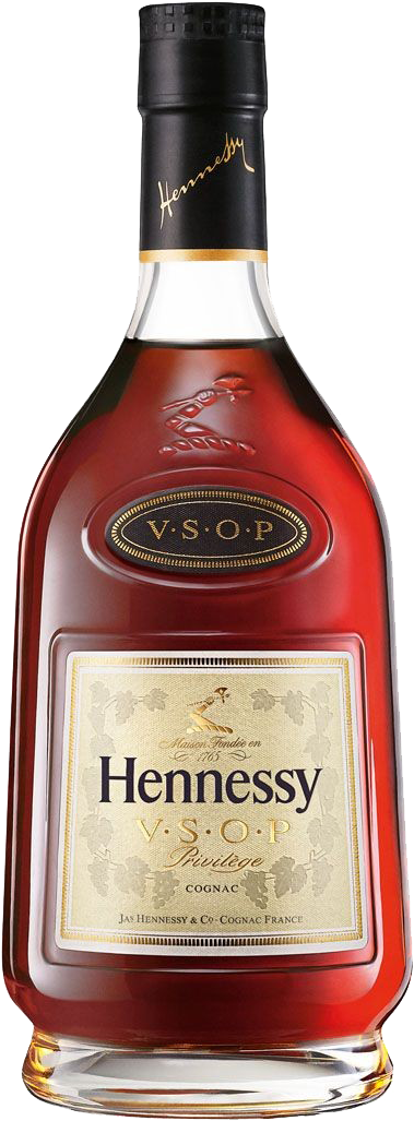 Henny Bottle Png - Hennessy Vsop Clipart (379x1027), Png Download