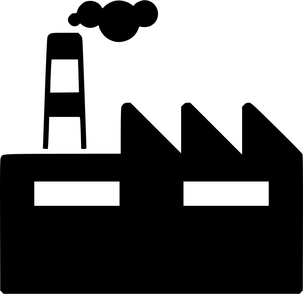 City Industrial City - Industrial Plant Icon Png Clipart (980x950), Png Download