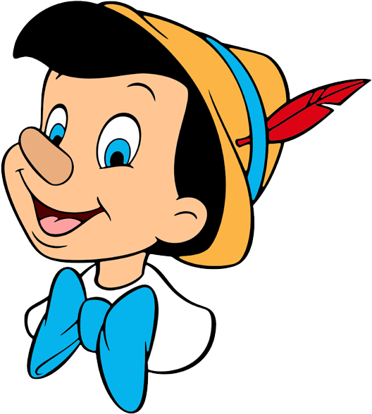 Pinocchio Clipart , Png Download - Pinocchio Disney Transparent Png (528x588), Png Download