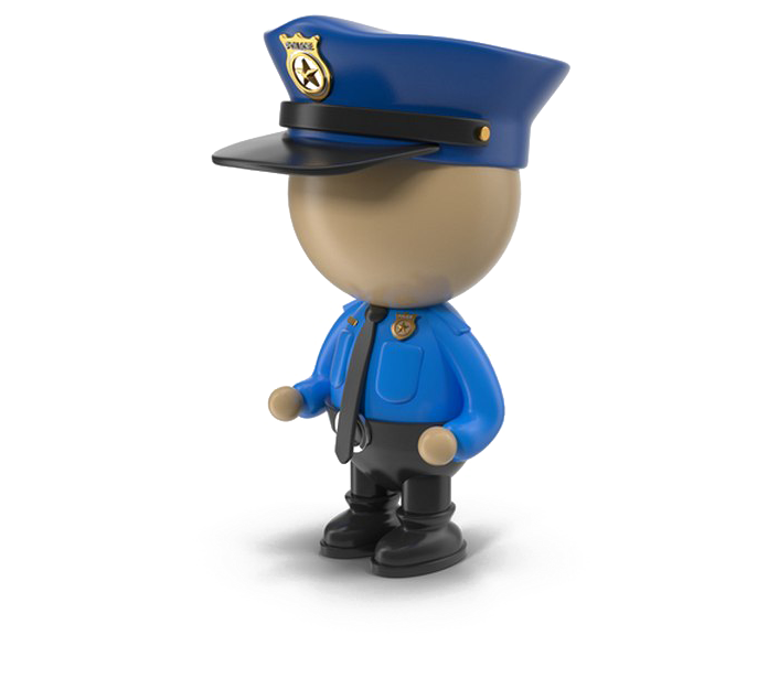 Policeman Png Photo - Figurine Clipart (720x720), Png Download