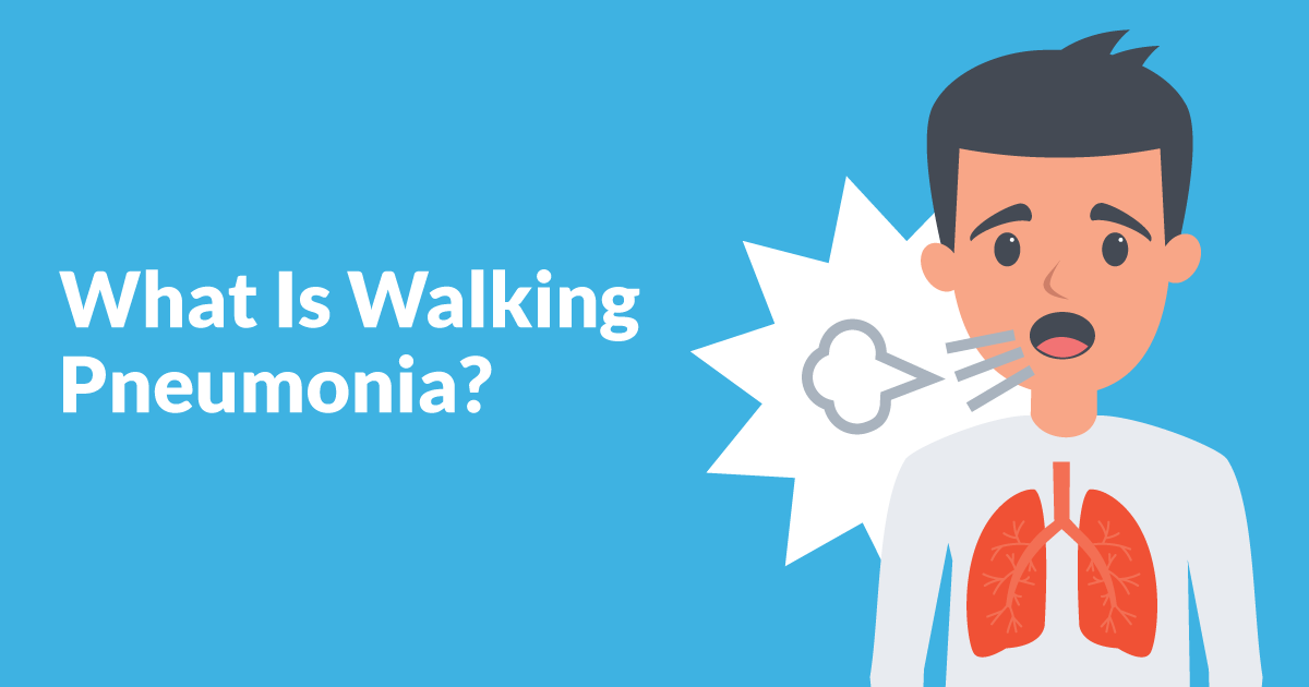 What Is Walking Pneumonia - Pneumonia Patient Cartoon Clipart (1200x630), Png Download