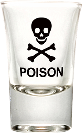 Poison By Propaganda - Skull Clipart (595x842), Png Download