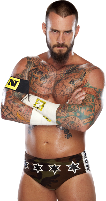 با سلام با چند پی ان جی از سی ام پانک با لباس نکسز - Cm Punk Png Clipart (410x772), Png Download