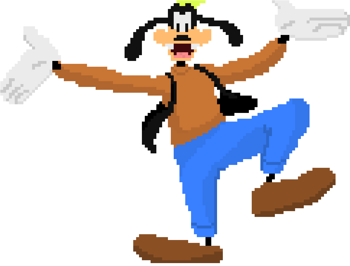 Goofy Clipart (1260x920), Png Download