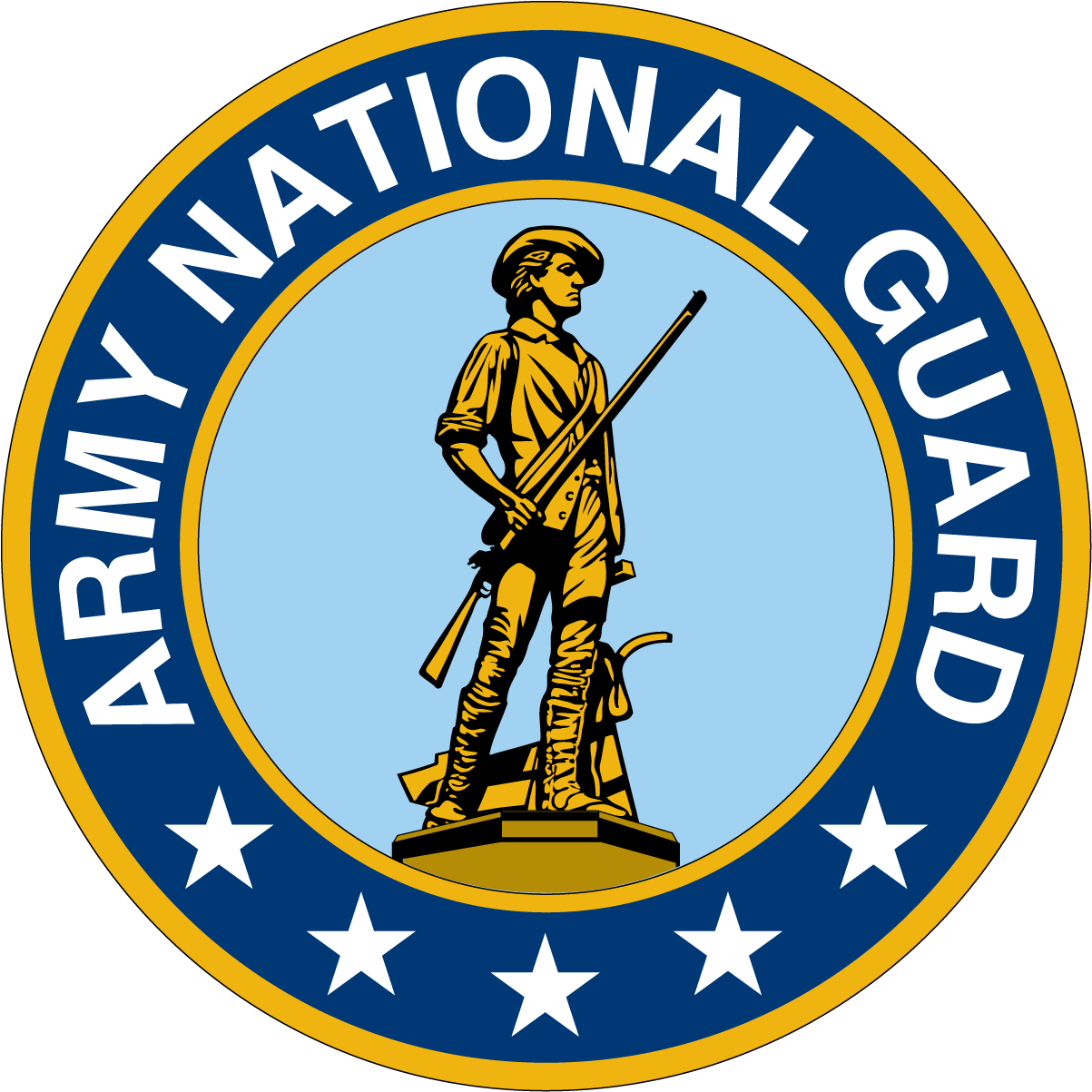 Army National Guard Logo - United States Army National Guard Clipart (1203x1203), Png Download