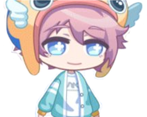 Pink Hair Clipart Anime Guy - Cartoon - Png Download (640x480), Png Download