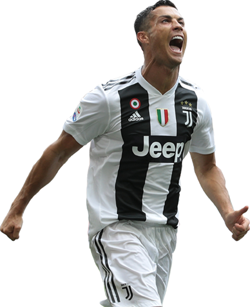 80-83 - Cristiano Ronaldo Juventus Render Clipart (800x980), Png Download