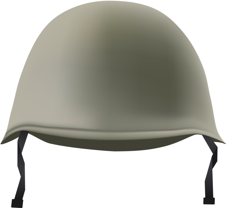 Combat Military Symbol Illustration - Military Helmet Png Clipart (800x729), Png Download