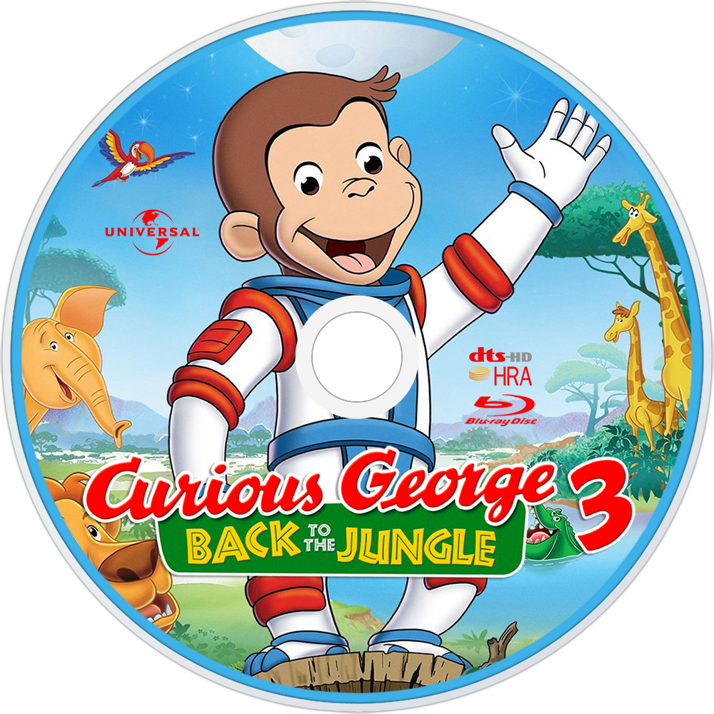 Curious George Back To The Jungle Clipart (1000x1000), Png Download