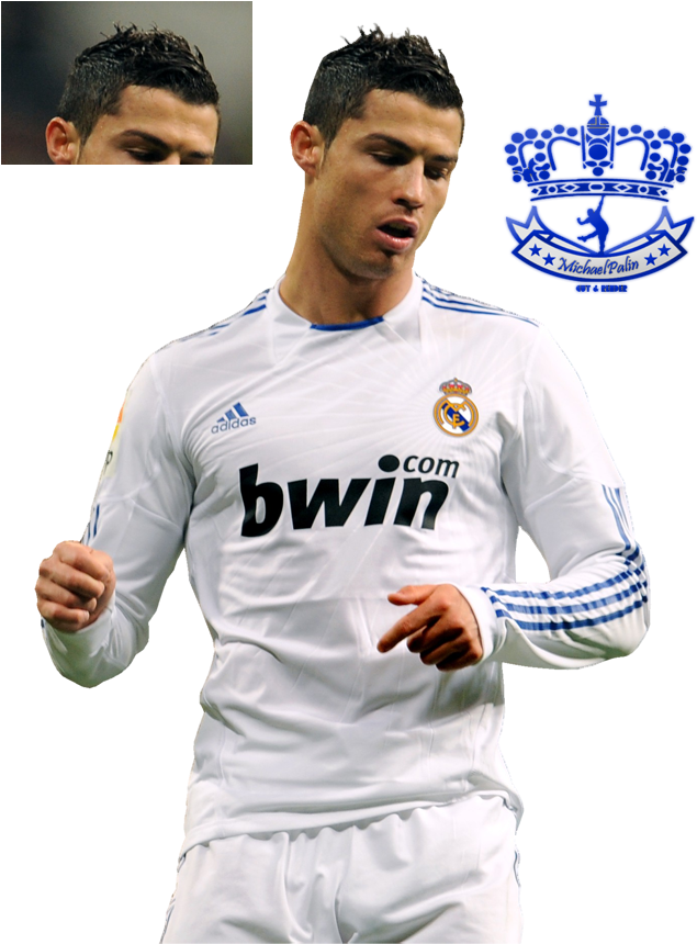 Ronaldo Photo Ronaldo - Real Madrid Clipart (754x918), Png Download