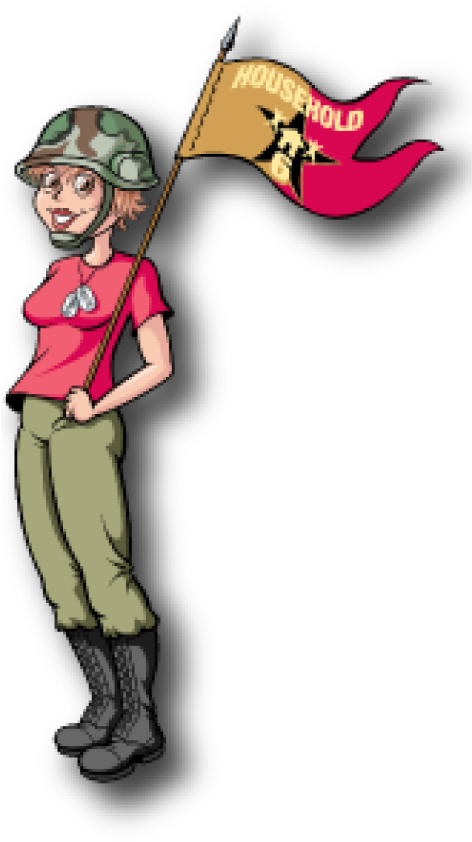 Cartoon Soldier Clipart (687x1245), Png Download