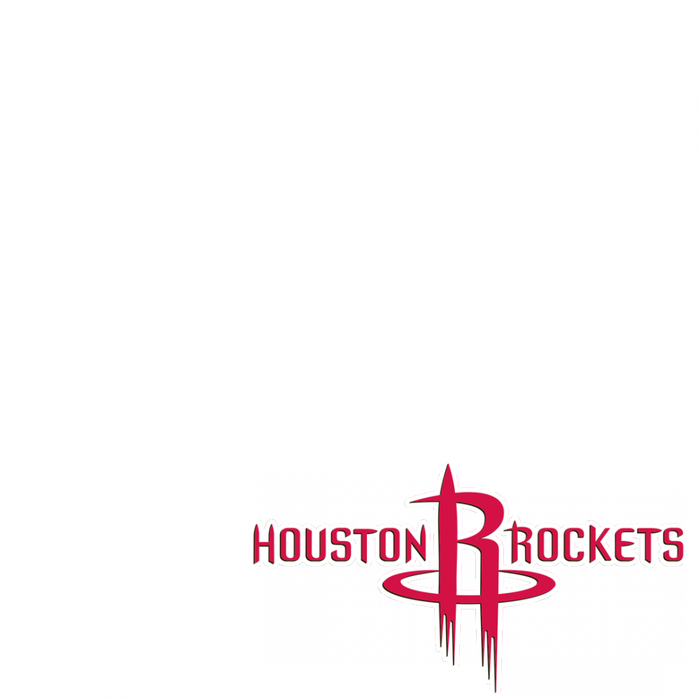 Go, Houston Rockets - Houston Rockets Sign Clipart (1000x1000), Png Download