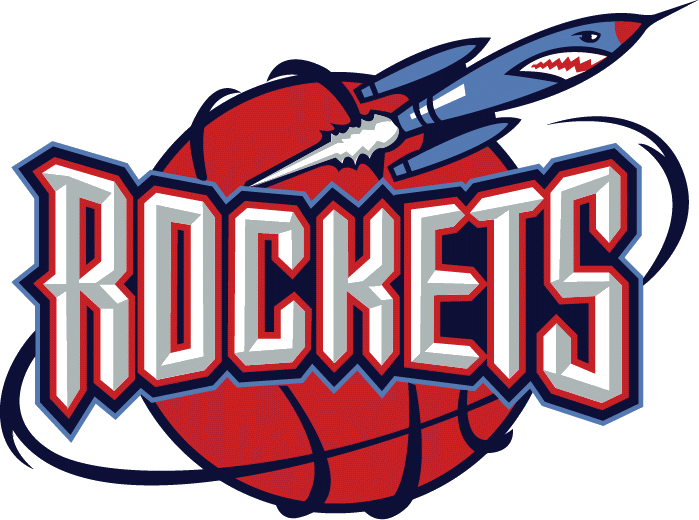 Houston Rockets Roster 2017 - Houston Rockets Logo 90s Clipart (699x520), Png Download