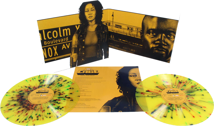 Luke Cage - Luke Cage Season 2 Vinyl Clipart (915x550), Png Download