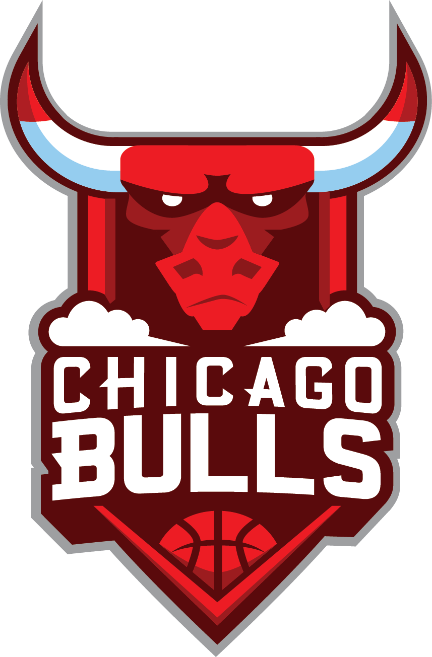 The Gallery For > Chicago Bulls Logo Png - Chicago Bulls Rebrand Clipart (857x1305), Png Download