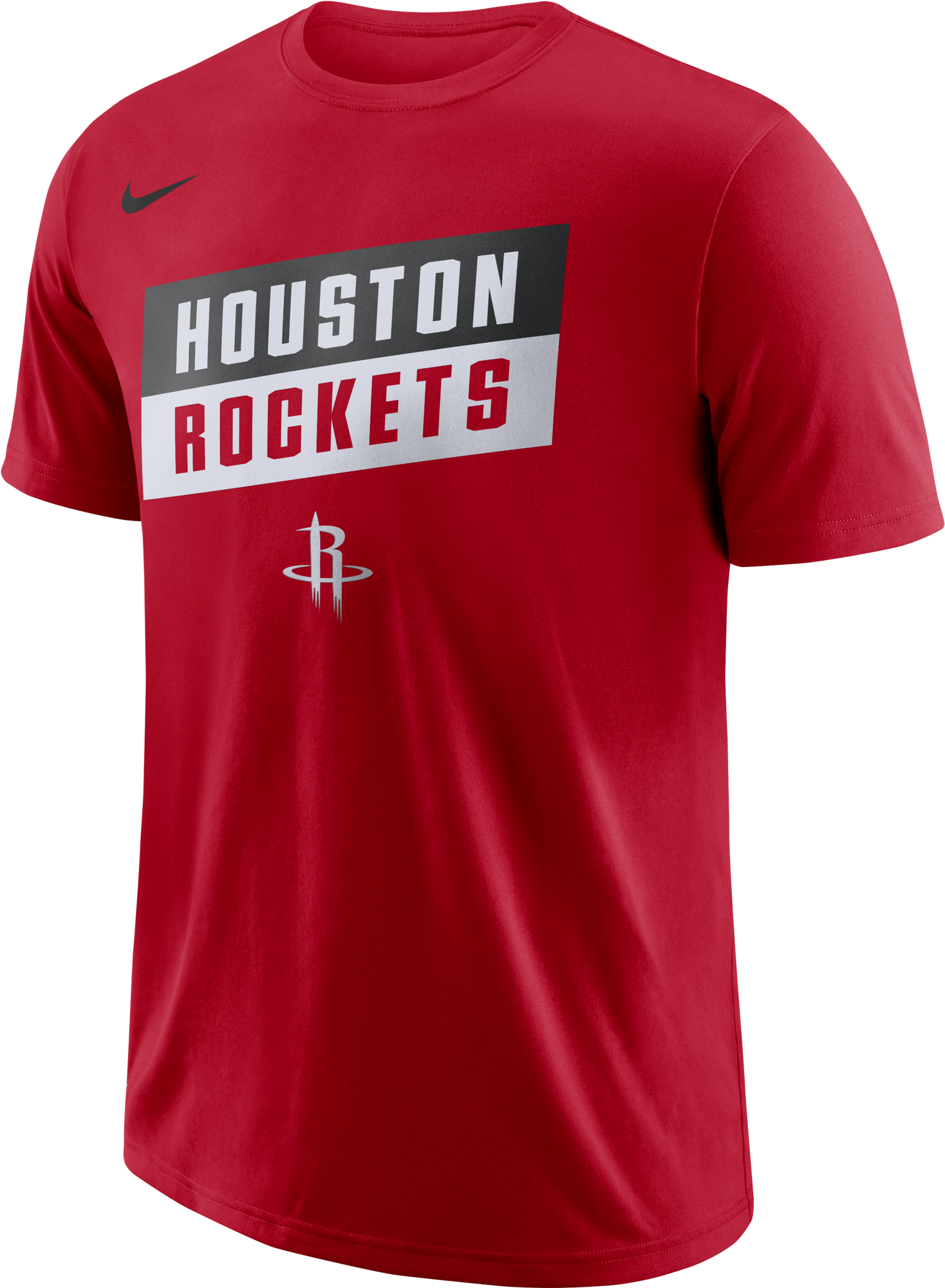 Nike Nba Houston Rockets Dry Tee - Nba Chicago Bulls T Shirt Clipart (2000x2000), Png Download