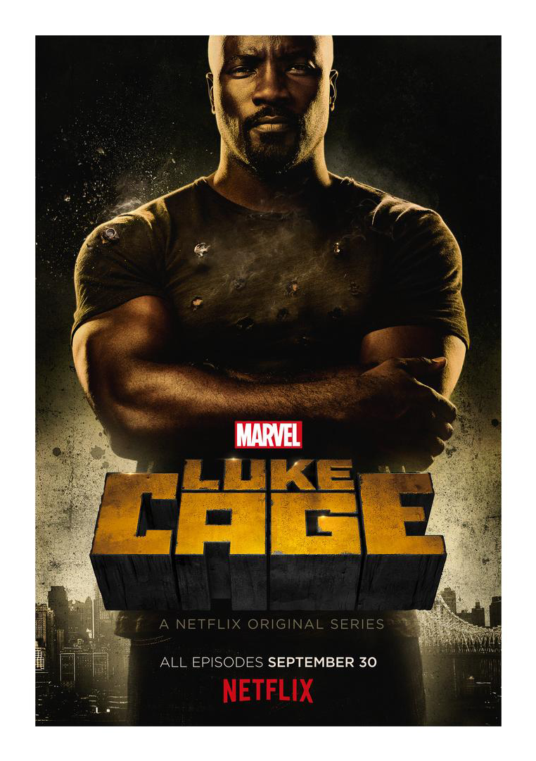 Mike Colter - Luke Cage - Fiction Cage Clipart (1800x1200), Png Download