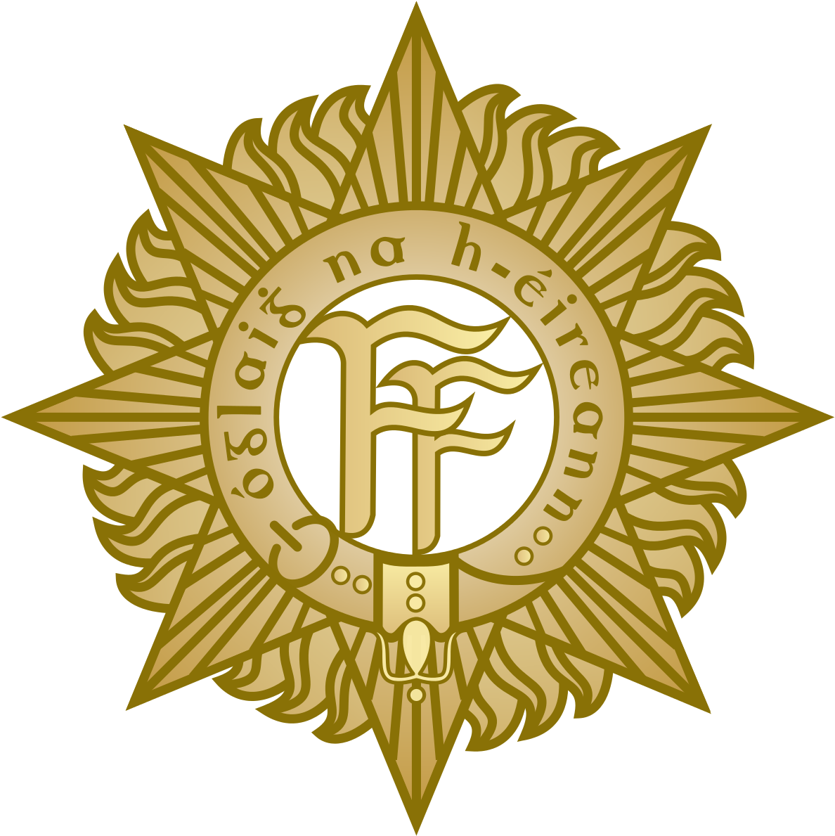 Defence Forces Ireland Clipart (1200x1200), Png Download