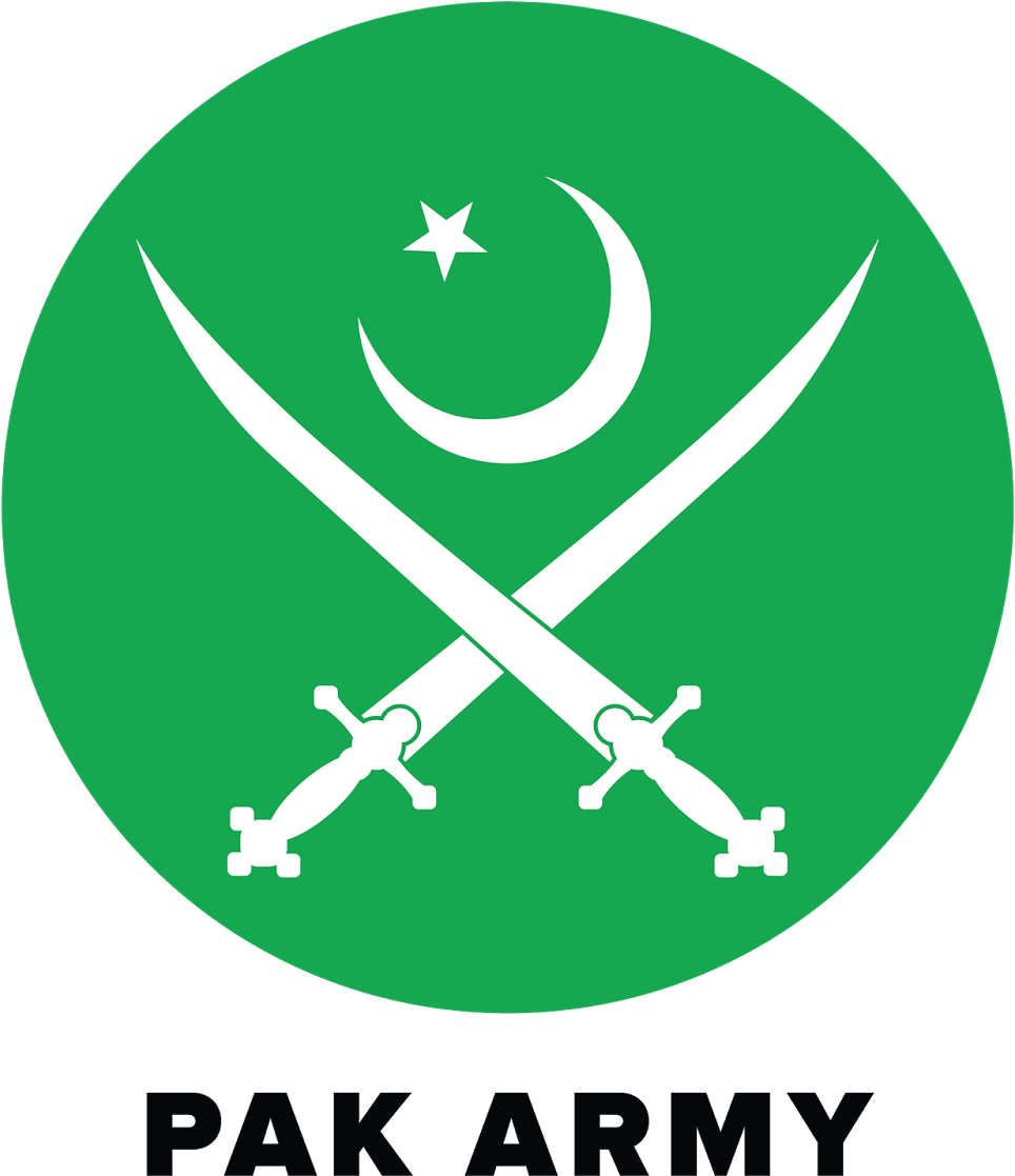 Army Transparent Pak - Pak Army Logo Png Clipart (1600x1600), Png Download