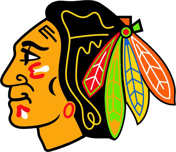 Featured At The - Chicago Blackhawks Logo Clipart (736x637), Png Download