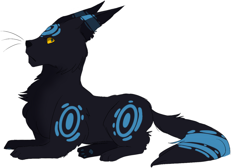 Alolan Shiny Umbreon - Illustration Clipart (948x686), Png Download