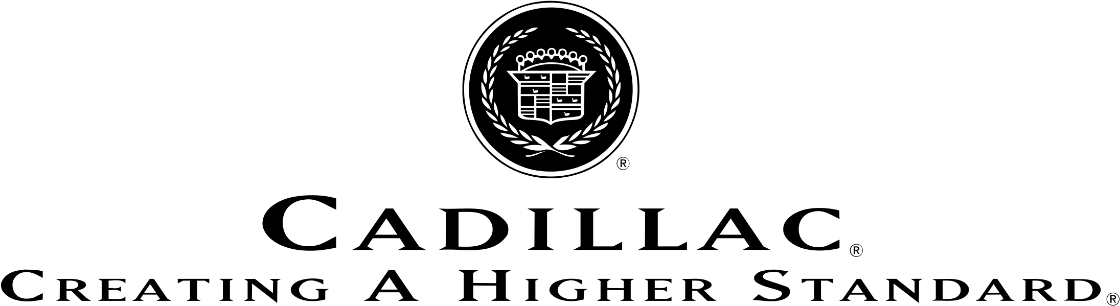 Cadillac Logo Png Transparent - Cadillac Clipart (2400x2400), Png Download