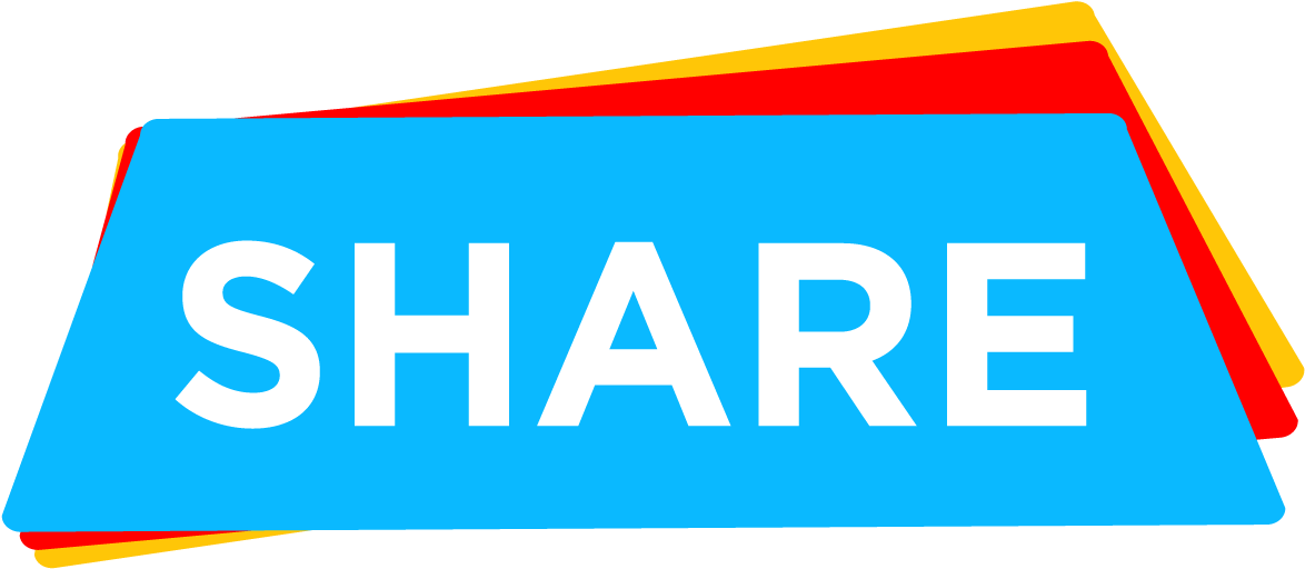 Share Transparent - Share Logo Clipart (1224x584), Png Download