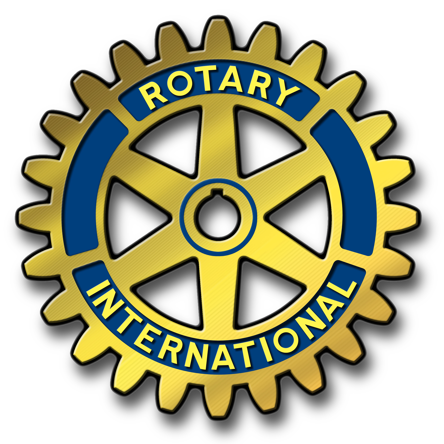 Rotary Png Logo Free Transparent Png Logos Rotary International - High Resolution Rotary Club Logo Clipart (1728x1728), Png Download