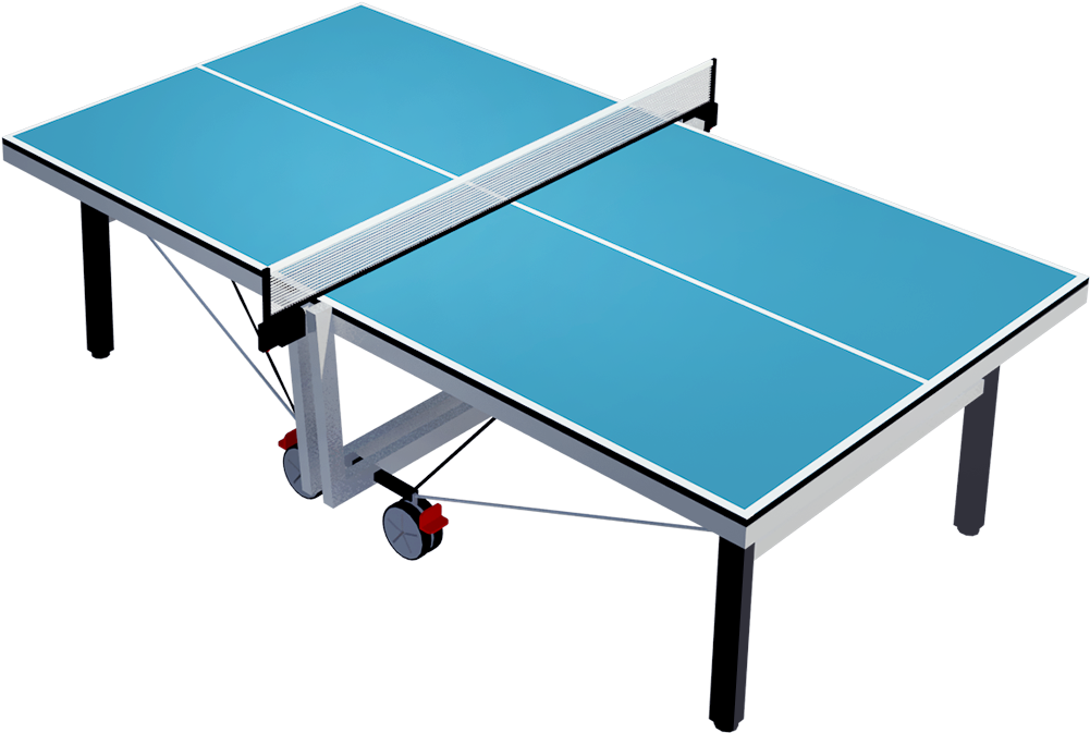 Table Tennis Clipart (1000x1000), Png Download