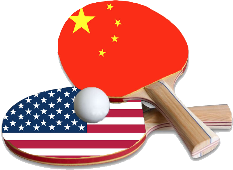 Ping Pong Png - Table Tennis Clipart (992x865), Png Download