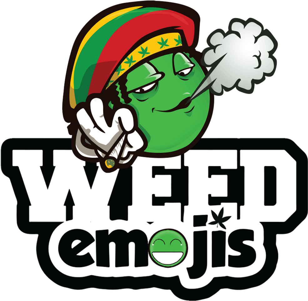 Download Weedemojis On Apple Ios Emojis - Wiet Emoji Clipart (1000x1000), Png Download